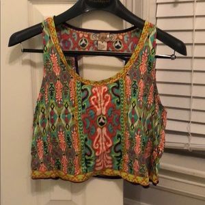 Printed Crop Top